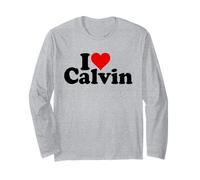 I Love Heart Calvin Long Sleeve T-Shirt
