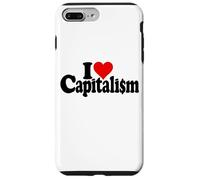 I LOVE HEART CAPITALISM CAPITALISTS FREE MARKETS Case for iPhone 7 Plus/8 Plus