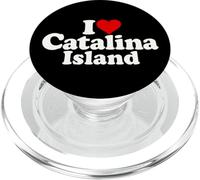 I LOVE HEART CATALINA ISLAND CHANNEL ISLANDS CALIFORNIA PopSockets PopGrip for MagSafe