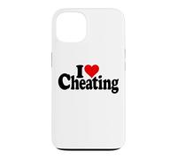 I LOVE HEART CHEATING DECEPTION DISHONESTY Case for iPhone 13