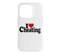 I LOVE HEART CHEATING DECEPTION DISHONESTY Case for iPhone 14 Pro