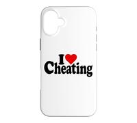 I LOVE HEART CHEATING DECEPTION DISHONESTY Case for iPhone 16 Plus