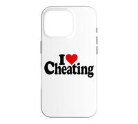 I LOVE HEART CHEATING DECEPTION DISHONESTY Case for iPhone 16 Pro