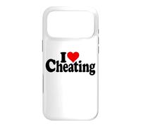 I LOVE HEART CHEATING DECEPTION DISHONESTY Case for iPhone 17 Pro Max