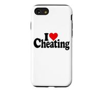 I LOVE HEART CHEATING DECEPTION DISHONESTY Case for iPhone SE (2020) / 7/8