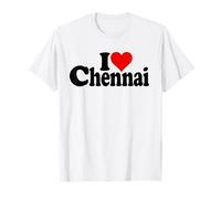 I LOVE HEART CHENNAI MADRAS INDIA T-Shirt