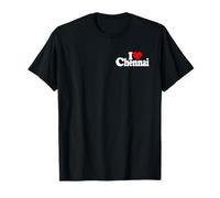 I LOVE HEART CHENNAI MADRAS INDIA T-Shirt