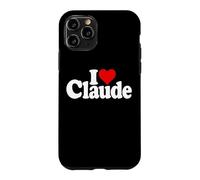 I LOVE HEART CLAUDE NAME ON A TEE Case for iPhone 11 Pro