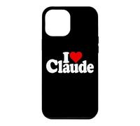 I LOVE HEART CLAUDE NAME ON A TEE Case for iPhone 12 Pro Max