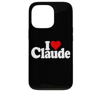 I LOVE HEART CLAUDE NAME ON A TEE Case for iPhone 13 Pro