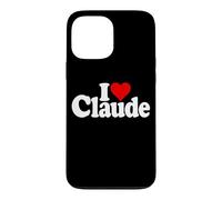 I LOVE HEART CLAUDE NAME ON A TEE Case for iPhone 13 Pro Max