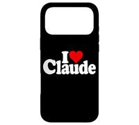 I LOVE HEART CLAUDE NAME ON A TEE Case for iPhone 17 Pro Max