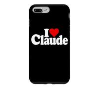 I LOVE HEART CLAUDE NAME ON A TEE Case for iPhone 7 Plus/8 Plus