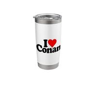 I Love Heart Conan Stainless Steel Insulated Tumbler