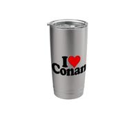 I Love Heart Conan Stainless Steel Insulated Tumbler
