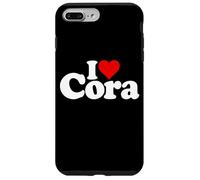 I LOVE HEART CORA NAME ON A TEE Case for iPhone 7 Plus/8 Plus