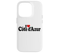 I LOVE HEART COTE D'AZUR THE FRENCH RIVIERA NICE MONACO Case for iPhone 14 Pro