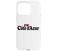 I LOVE HEART COTE D'AZUR THE FRENCH RIVIERA NICE MONACO Case for iPhone 15 Pro Max
