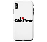 I LOVE HEART COTE D'AZUR THE FRENCH RIVIERA NICE MONACO Case for iPhone XS Max