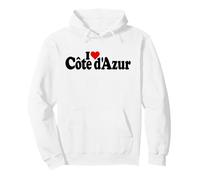 I LOVE HEART COTE D'AZUR THE FRENCH RIVIERA NICE MONACO Pullover Hoodie