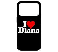 I LOVE HEART DIANA Case for iPhone 17 Pro