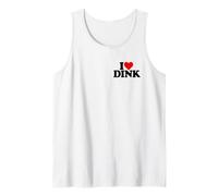I Love Heart Dink Double Income NO Kids Tank Top