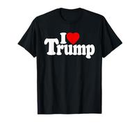 I LOVE HEART DONALD TRUMP DJT T-Shirt