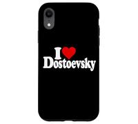 I LOVE HEART DOSTOEVSKY NAME ON A TEE Case for iPhone XR