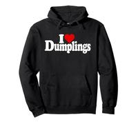 I LOVE HEART DUMPLINGS Pullover Hoodie