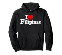 I LOVE HEART FILIPINAS PHILIPPINES Pullover Hoodie
