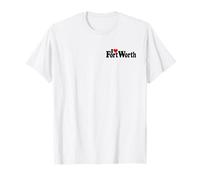 I Love Heart Fort Worth Texas T-Shirt