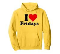 I LOVE HEART FRIDAYS Pullover Hoodie