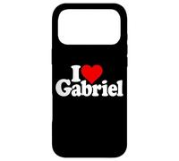 I LOVE HEART GABRIEL GABE NAME ON A TEE Case for iPhone 17 Pro Max