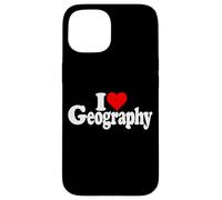 I LOVE HEART GEOGRAPHY MAPS STUDY OF EARTH Case for iPhone 15