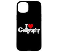 I LOVE HEART GEOGRAPHY MAPS STUDY OF EARTH Case for iPhone 15 Plus