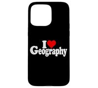I LOVE HEART GEOGRAPHY MAPS STUDY OF EARTH Case for iPhone 15 Pro Max
