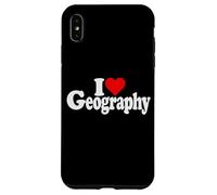 I LOVE HEART GEOGRAPHY MAPS STUDY OF EARTH Case for iPhone XS Max