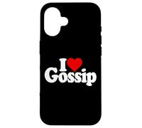 I LOVE HEART GOSSIP TALK RUMORS Case for iPhone 16
