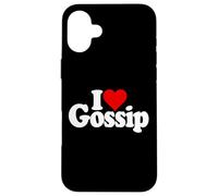I LOVE HEART GOSSIP TALK RUMORS Case for iPhone 16 Plus