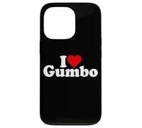 I LOVE HEART GUMBO LOUISIANA CREOLE STEW SOUP Case for iPhone 13 Pro