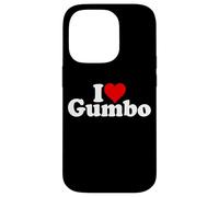 I LOVE HEART GUMBO LOUISIANA CREOLE STEW SOUP Case for iPhone 14 Pro