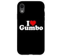 I LOVE HEART GUMBO LOUISIANA CREOLE STEW SOUP Case for iPhone XR