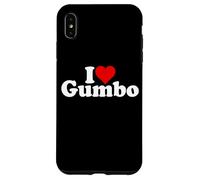 I LOVE HEART GUMBO LOUISIANA CREOLE STEW SOUP Case for iPhone XS Max
