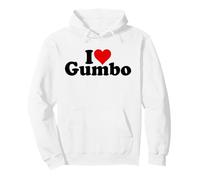 I LOVE HEART GUMBO LOUISIANA CREOLE STEW SOUP Pullover Hoodie