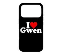 I LOVE HEART GWEN GWENDOLYN GUINEVERE Case for iPhone 17 Pro