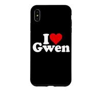 I LOVE HEART GWEN GWENDOLYN GUINEVERE Case for iPhone XS Max