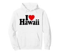 I LOVE HEART HAWAII HAWAIIAN ISLANDS Pullover Hoodie