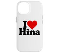I LOVE HEART HINA NAME ON A TEE Case for iPhone 14