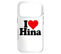 I LOVE HEART HINA NAME ON A TEE Case for iPhone 17 Pro