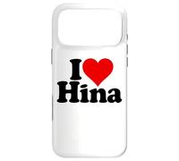 I LOVE HEART HINA NAME ON A TEE Case for iPhone 17 Pro Max